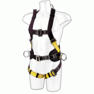 Portwest - Harnais ergonomique 2 points avec ceinture dorsale profilée Confort Plus Noir Taille Unique - noir 5036108186488