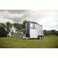 Van à chevaux CHEVAL LIBERTE - TOURING COUNTRY - 2 essieux - 2 places - PTAC 1400-2600 Kg - Référence MA1828SN