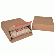 Boîte d'expédition antiforçage fond auto Eurobox L 39.4x14.4x38.7cm