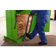 Petite presse à balles verticale V5 - Compacteur pour centres hospitaliers et cliniques - propreté et sécurité._1