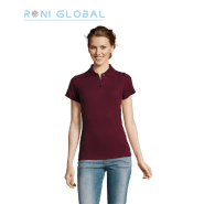 Polo de travail femme en coton/polyester - PRIME SOL'S - Ref: sol-00573 - Manches courtes et coutures renforcées_0