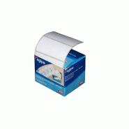 Rouleau de 250 étiquettes adhésives blanches 75 x 34 mm - 3270241154504