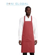 Tablier long avec poches en coton biologique - GAMMA SOL'S - Ref: sol-03569_0