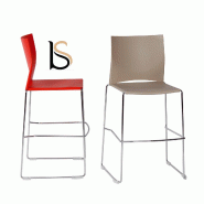 Tabouret haut LINO-H - ACT' - Gris_0