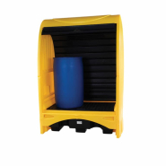 Abri de rétention en polyéthylène pour le stockage  de 2 fûts 250 litres - BPFJ250 Abri de rétention en polyéthylène pour le stockage  de 2 fûts 250 litres - BPFJ250