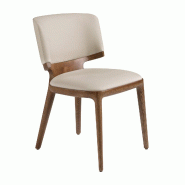 AC ANGEL CERDA Angel Cerdá Chaise en similicuir crème 4206C 53 x 55 x 78 - beige fourrure 8435631043485 AC ANGEL CERDA Angel Cerdá Chaise en similicuir crème 4206C 53 x 55 x 78 - beige fourrure 8435631043485