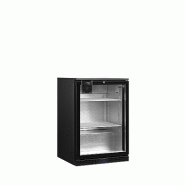 Arrière - bar 1 porte vitrée à charnières et 2 clayettes blanches - 115 L | Tefcold - DB126H