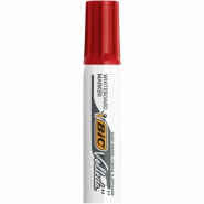Bic - BIC marqueur pour tableaux blancs Velleda 1781,rouge, pointe - 3086121781032