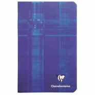 Clairefontaine Lot de 10 Carnet Metric 11x17, 96p./48 feuilles 90 g/m² piquées, quadrillé 5x5 - 3329680636024