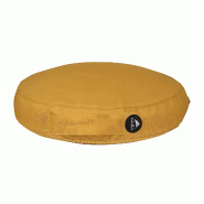 Coussin d'assise ergonomique jaune safran