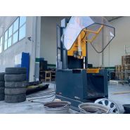 Déjanteur hydraulique  / Extracteur de pneus - 120 roues/heure - iPOP_0