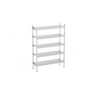 Distform Rayonnage en Acier Inoxydable Linéaires 660 à 960 mm 5 Niv P500 Acier inoxydable 660x500x500x1800mm - 641094759254 Distform Rayonnage en Acier Inoxydable Linéaires 660 à 960 mm 5 Niv P500 Acier inoxydable 660x500x500x1800mm - 641094759254