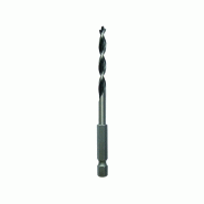 Foret 3 pointes héxagonal bois, diam.3 mm