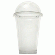 Gobelet Plastique - Transparent - 450 mL - Couvercle Dôme - par 1000 - transparent plastique 3760394095484 Gobelet Plastique - Transparent - 450 mL - Couvercle Dôme - par 1000 - transparent plastique 3760394095484