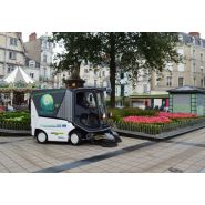 Green machines 500 ze (gm5) - balayeuse électrique de voirie - cmar - 1m³