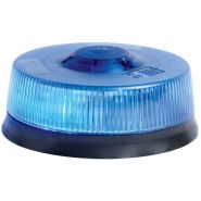 Gyrophare 12/24V LED Rotatif ULTRA PLAT- Magnétique Bleu - Labarriere SAS