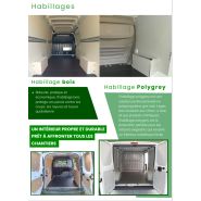 Habillage intérieur Bois ou Polygrey : une meilleure protection des parois contre les chocs, l'eau et les produits chimiques Habillage intérieur Bois ou Polygrey : une meilleure protection des parois contre les chocs, l'eau et les produits chimiques