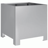 Helloshop26 - Jardinière bac lit surélevé plantes fleurs terrasse jardin 30 x 30 x 30 cm acier galvanisé Argent 02_0037490 - 3000213877007 Helloshop26 - Jardinière bac lit surélevé plantes fleurs terrasse jardin 30 x 30 x 30 cm acier galvanisé Argent 02_0037490 - 3000213877007