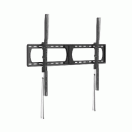 KIMEX - Support mural TV inclinable ultra-résistant 37"-140" - noir plastique 3700685427730