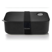 Lunch Box Yoko Design, 1 compartiment, 1000ml, coloris noir Lunch Box Yoko Design, 1 compartiment, 1000ml, coloris noir