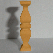 Pilier en polystyrène - Peint sur toutes les faces (Fabrication en 7 jours ouvrés + Livraison), 80cm