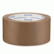 Ruban adhésif PVC résistant 52µ havane 66mx50mm - par 6