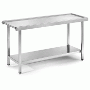 Tables inox centrales d'entrée-sortie pour lave-vaisselle P 600 -_0