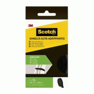 1 scratch noir SCOTCH l.365 x l.19 mm