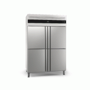 Armoire réfrigérée négative CONCEPT Monobloc avec 2 compartiments et 4 portes 1144L Fagor Professional - avec pieds
