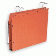 ELBA Boîte de 25 dossiers suspendus Tubut Ultimate A4, fond D30, en kraft orange - 3362949904298