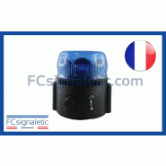 Gyrophare Gyroled bleu autonome embase magnétique chargeur 12V classe 1 flash STANDBY MERCURA 23399-02 Gyrophare Gyroled bleu autonome embase magnétique chargeur 12V classe 1 flash STANDBY MERCURA 23399-02