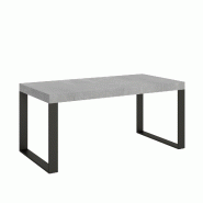 Itamoby Table Extensible 90X180/440 Cm Tecno Premium Cement Structure Anthracite - gris VE440TATECPRE-CM-AN