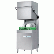 Lave-vaisselle à capot Hoonved, 48 paniers/h, Inox AISI 304, 500x500, 400V - TRI