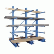 Rayonnages double face Cantilever - Manorga pour stockage semi-lourd - Hauteur 2500 mm - Charge jusqu'à 3850 kg Rayonnages double face Cantilever - Manorga pour stockage semi-lourd - Hauteur 2500 mm - Charge jusqu'à 3850 kg