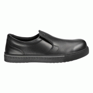 Safety Jogger - Chaussures de sécurité basses à enfiler en cuir avec semelles extérieures en caoutchouc HAVEN noir S3S http://carbonn.Fr/img/co/12