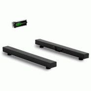 Steinberg Systems - Steinberg Systems Barre de pesée digitale 1 500 kg / 500 g 100 x 10 cm avec Bluetooth - Balance pour animaux Pèse-palette Balanc