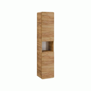 STELLAMEUBLES Colonne salle de bain aspect bois Aruba Craft - 3667335109111