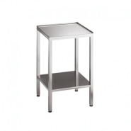 Support inox pour friteuse 2 cuves - 568x370x650 mm - tf2