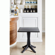 Table Ponente L70xP70xH72cm- anthracite