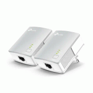 TP-Link TL-PA4010KIT 600 Mbit/s Ethernet/LAN Blanc 2 pièce(s)
