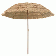 VidaXL Parasol de jardin Naturel 255 x 255 x 255 cm Modèle Azur Stella - 42006675