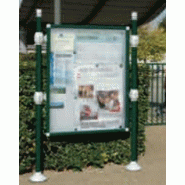 Vitrine panneau daffichage