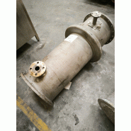 Échangeur de chaleur tubulaire en acier inoxydable 9 m² - Référence : C13607