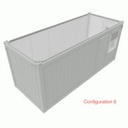Module bureau pro VEGA20 Configuration 6 BLEU - RAL 5010 Module bureau pro VEGA20 Configuration 6 BLEU - RAL 5010