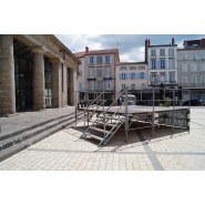 Podium modulaire intérieur-extérieur - PHR