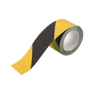 Ruban adhésif antidérapant pour marche d'escalier et véhicule - Noir, Jaune/noir Ruban adhésif antidérapant pour marche d'escalier et véhicule - Noir, Jaune/noir