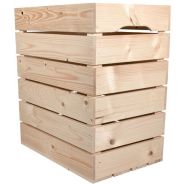 S6 - caisses en bois - simply à box - l36 x h60 x p54 cm