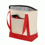 Sac Réfrigérant Rouge jusqu'à 5 Kg avec Poche - 8435408324021