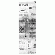 Sachet panini en papier et aluminium Parole 12+4x35cm - par 500