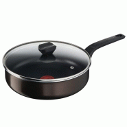 TEFAL Sauteuse Anti-adhésive 26cm Avec Couvercle b5543302 - 035-1156925